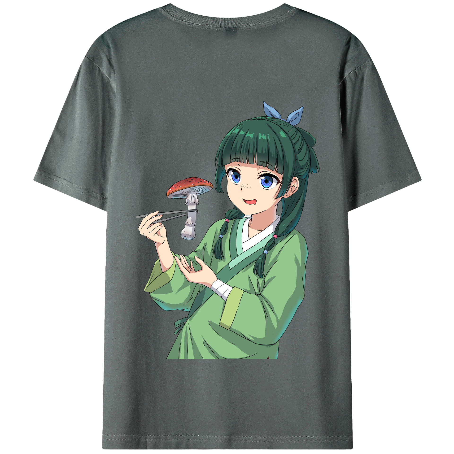 （画像用） 薬屋のひとりごと The Apothecary Diaries 綿100％半袖Tシャツ（背面プリント）